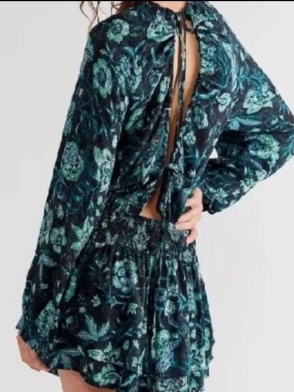 NWOT FP Dance Til Dawn Floral Romper